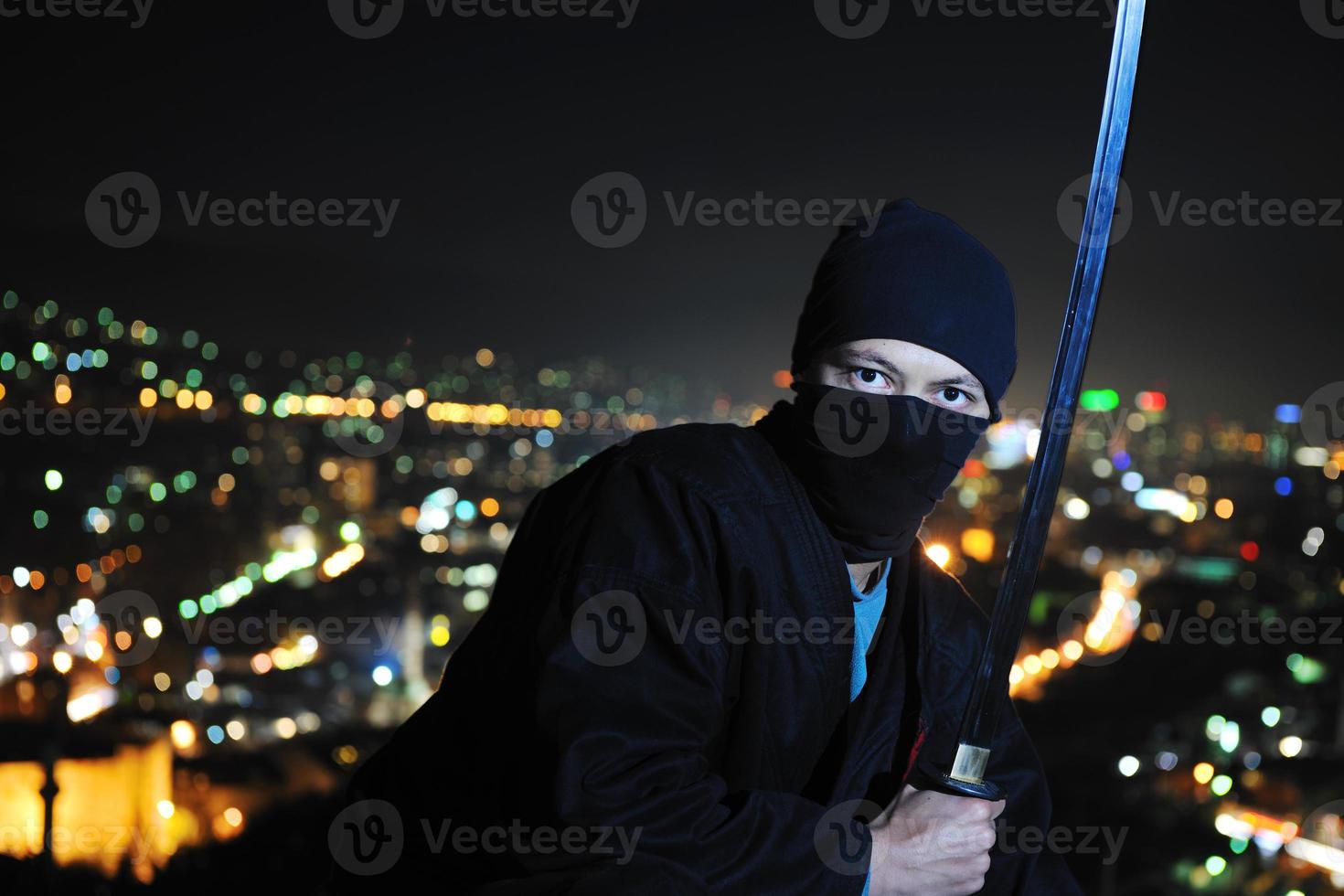 Ninja Bij nacht foto