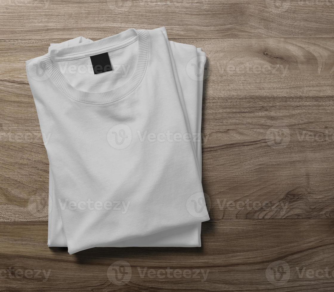 realistisch t-shirt mockup sjabloon foto