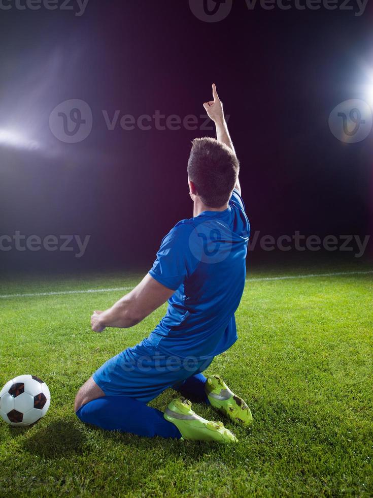 voetbal speler visie foto