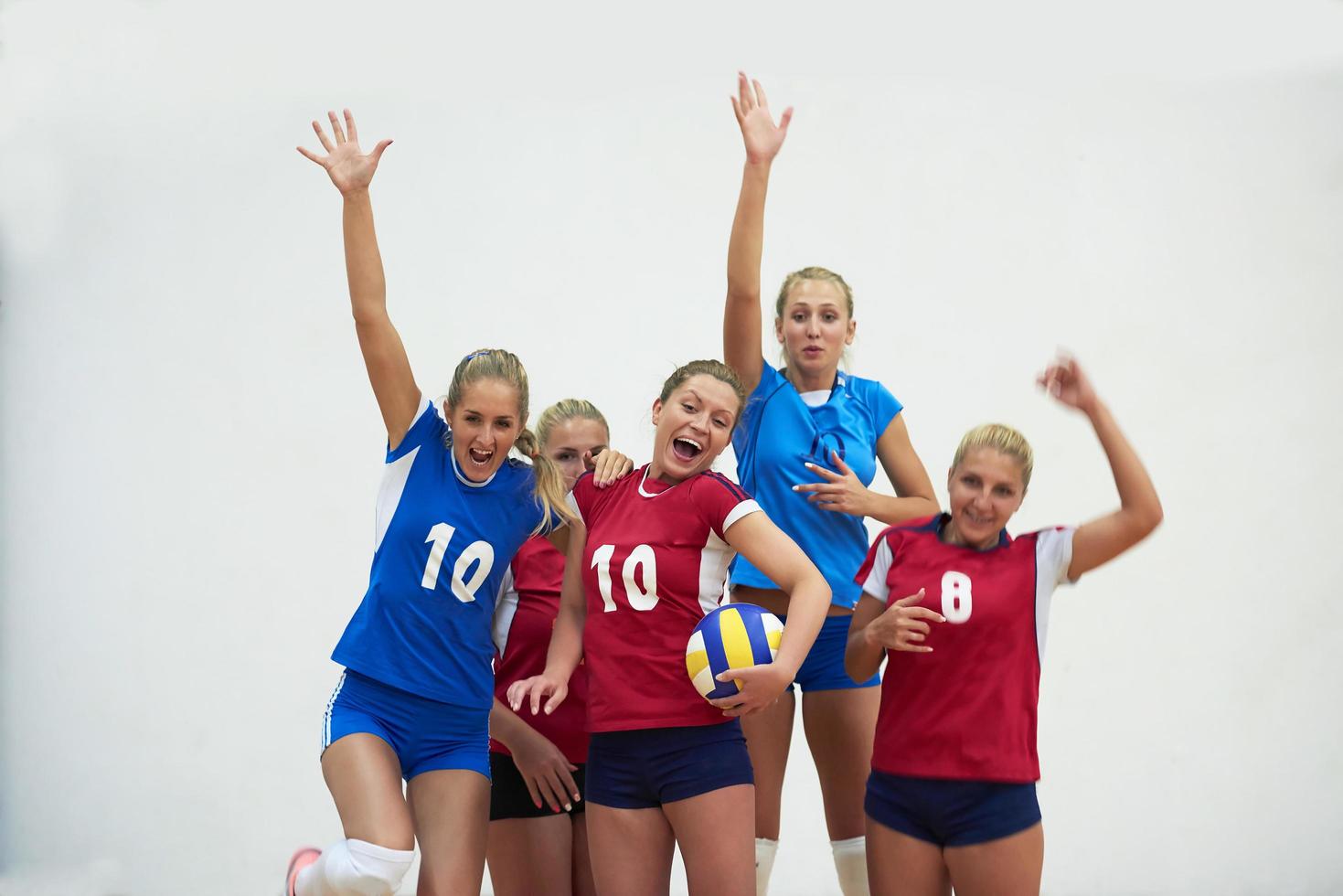 volleybal vrouw groep foto