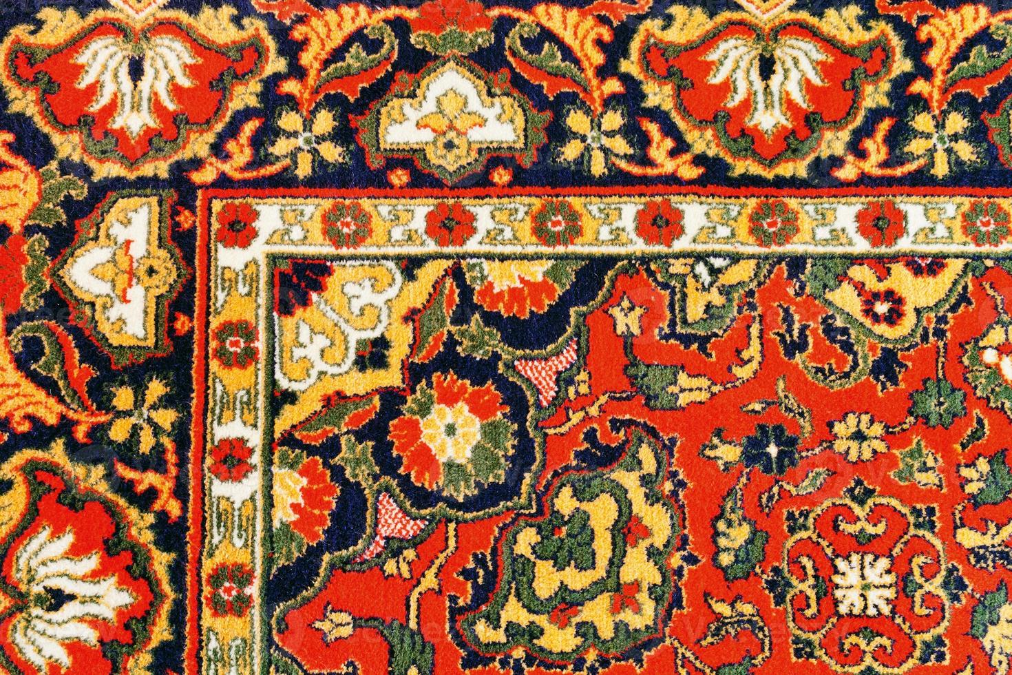 sieraad van Centraal-Aziatische tapijt foto