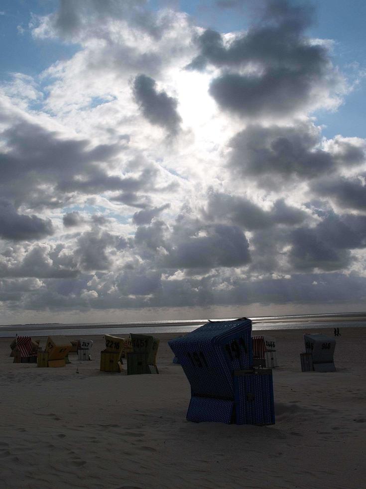 de eiland van langeoog foto