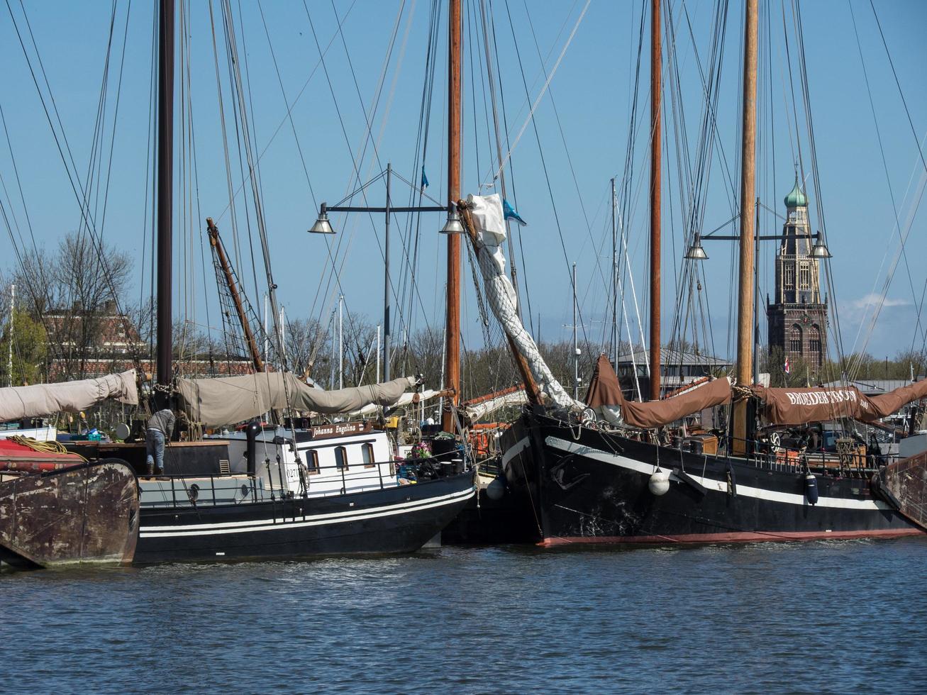 enkhuizen in nederland foto