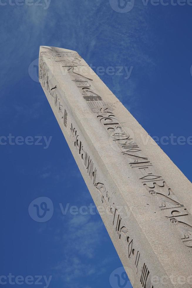 obelisk van theodosius in istanbul, turkije foto