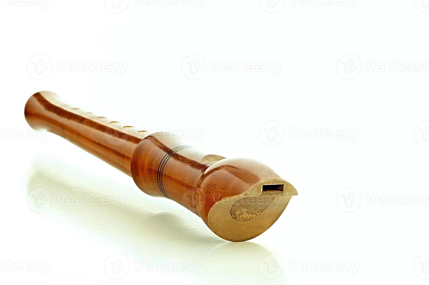 houten fluit instrument foto