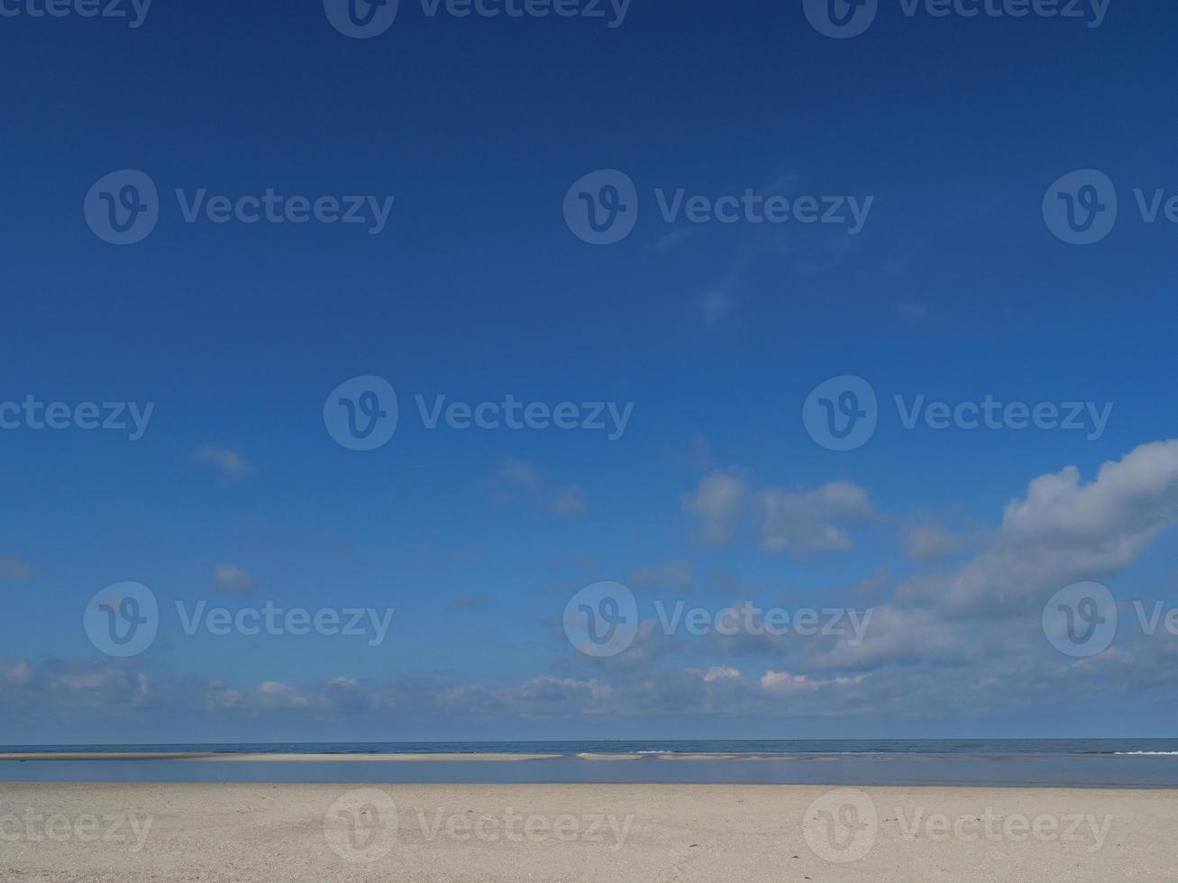 het eiland Spiekeroog foto