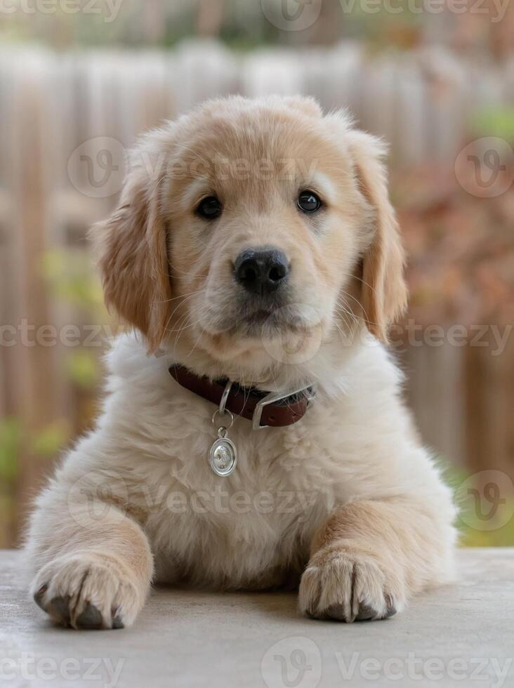 golden retriever pup foto