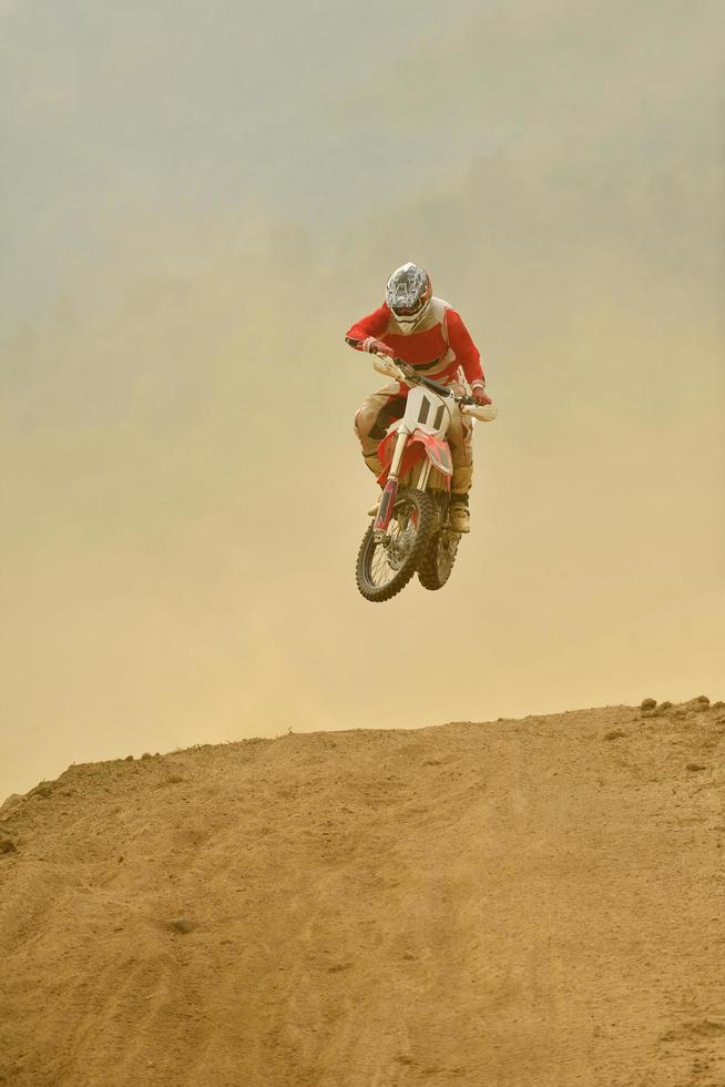 motorcross fiets visie foto