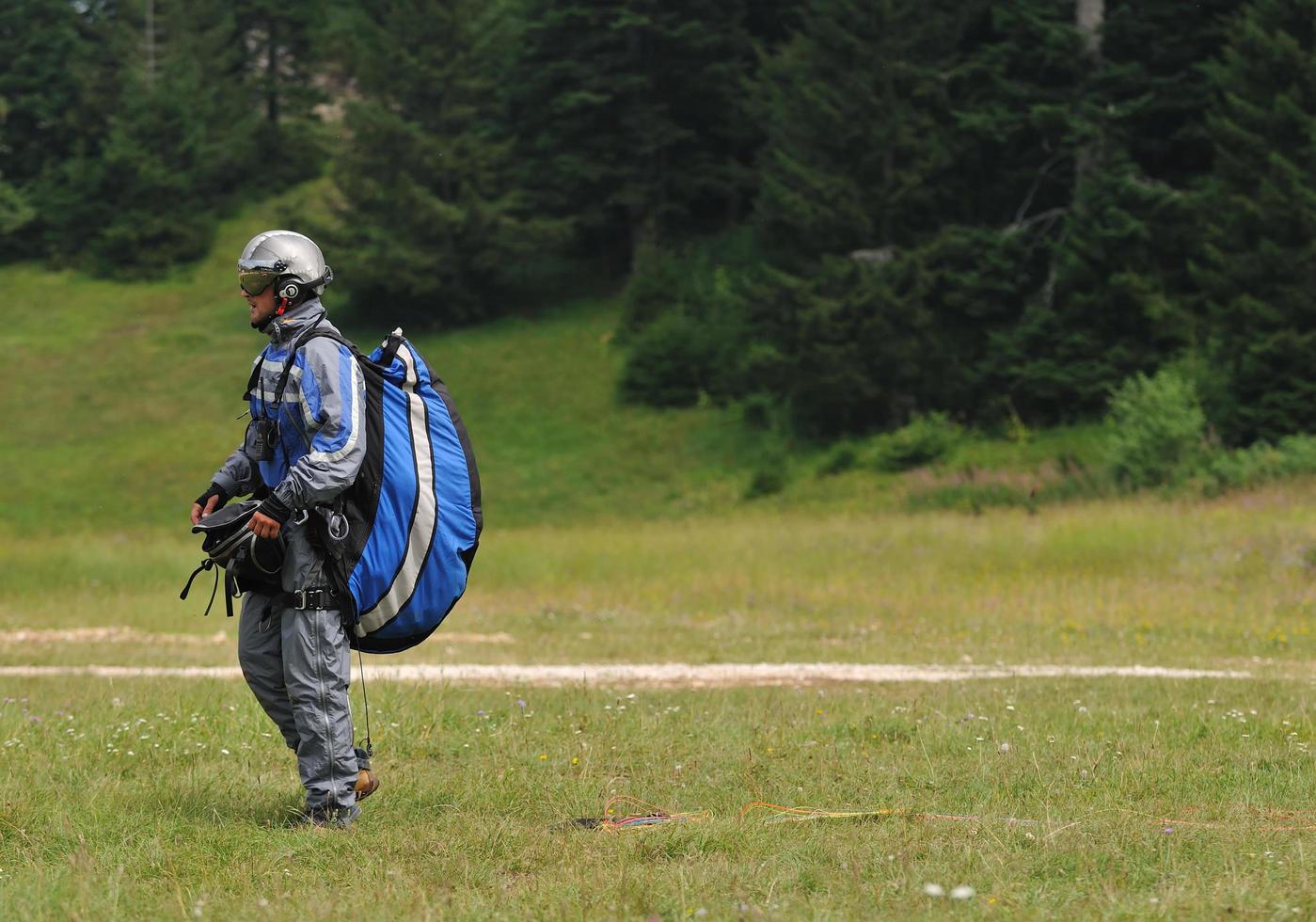 paragliden sport visie foto