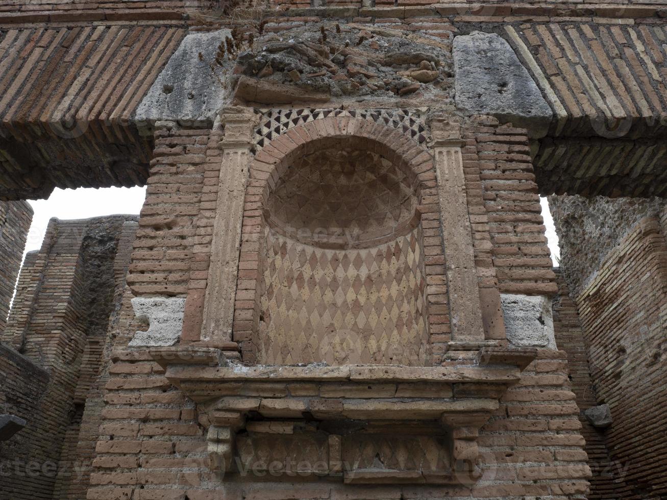 oud oude ostia archeologisch ruïnes lalario huis foto