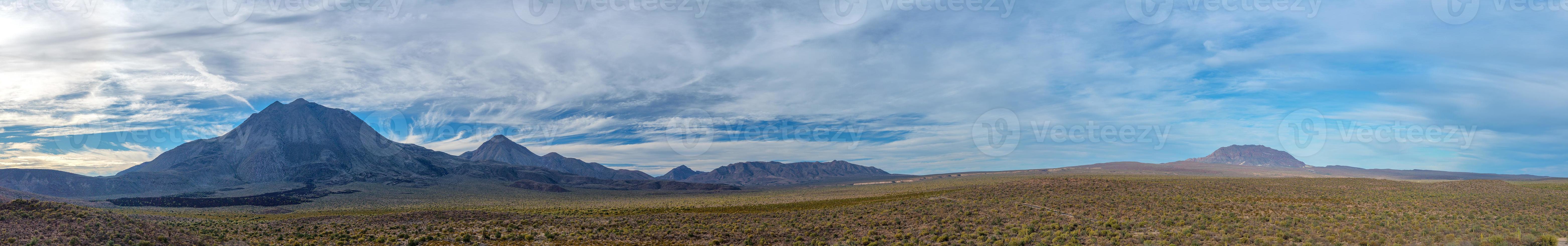 vulkaan las tres maagden baja Californië sur panorama foto