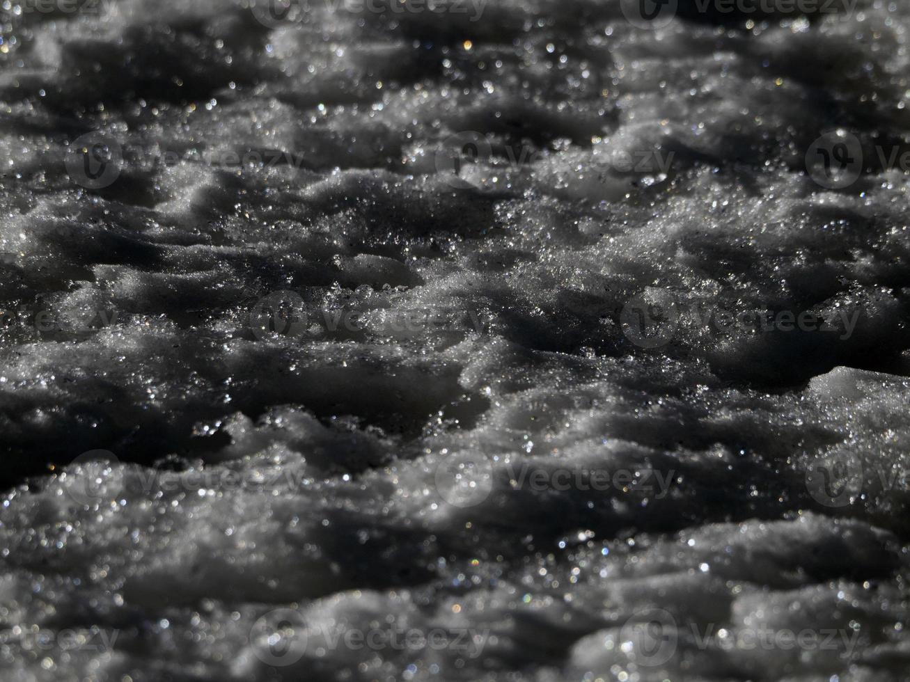 dolomieten bevroren sneeuw detail Aan berg foto