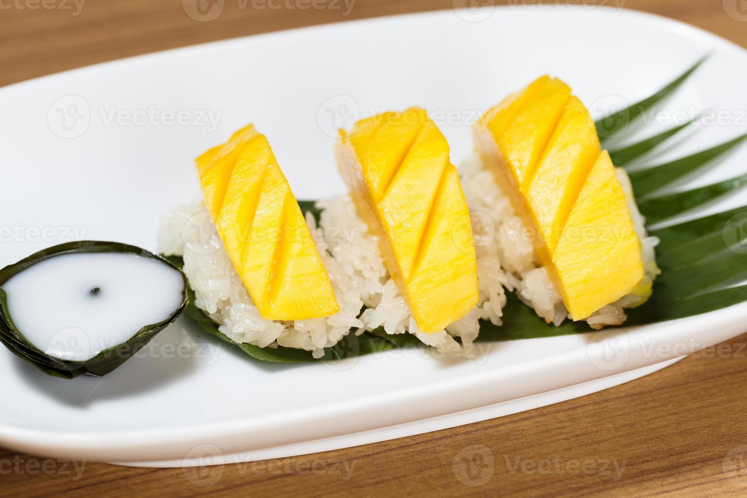 Thais stijl tropisch dessert foto