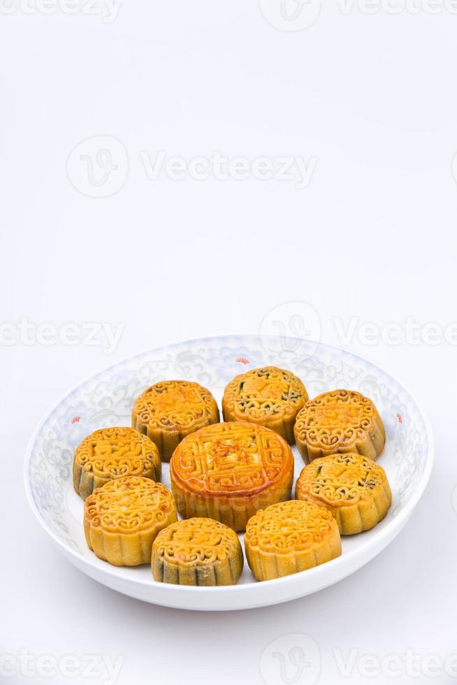 Chinees traditioneel eten - maancake foto