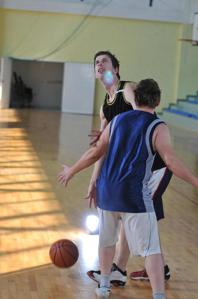 basketbal spel visie foto