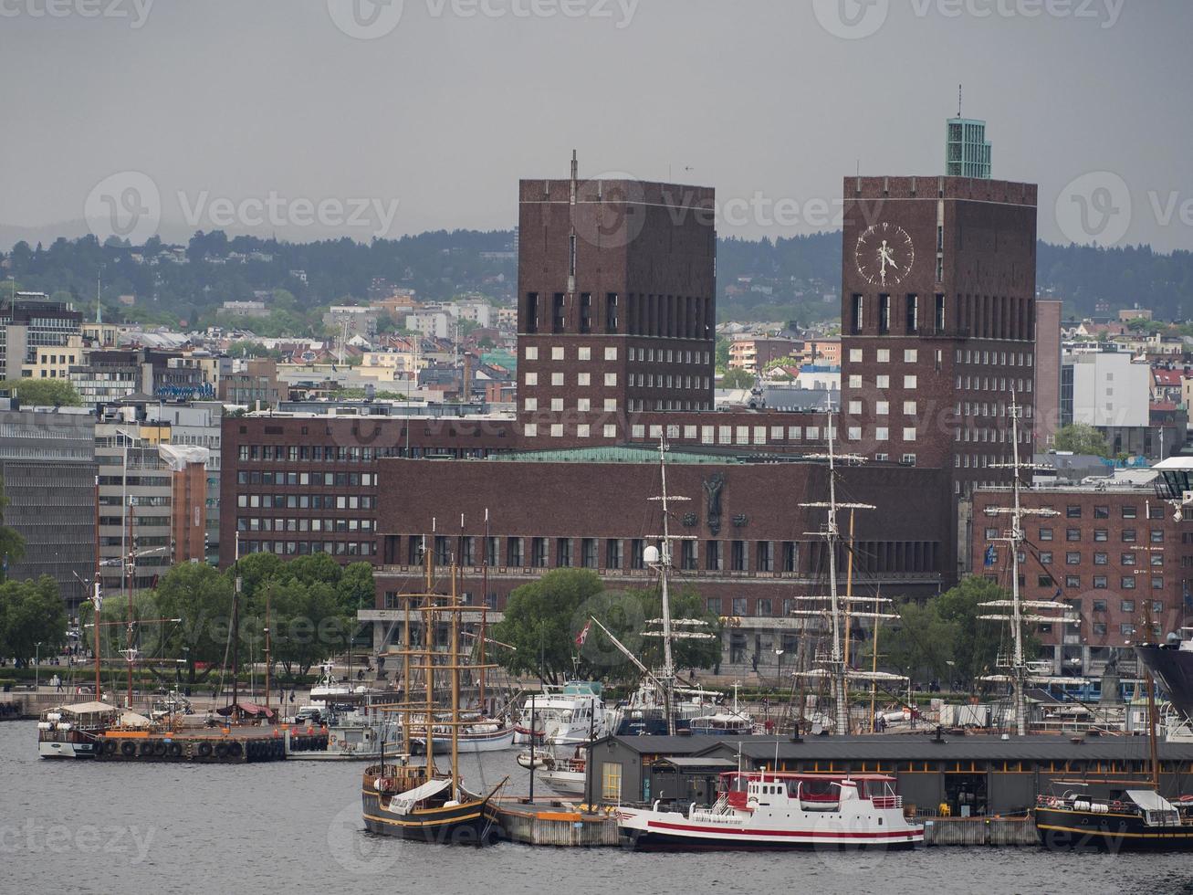 de Oslo fjord in Noorwegen foto