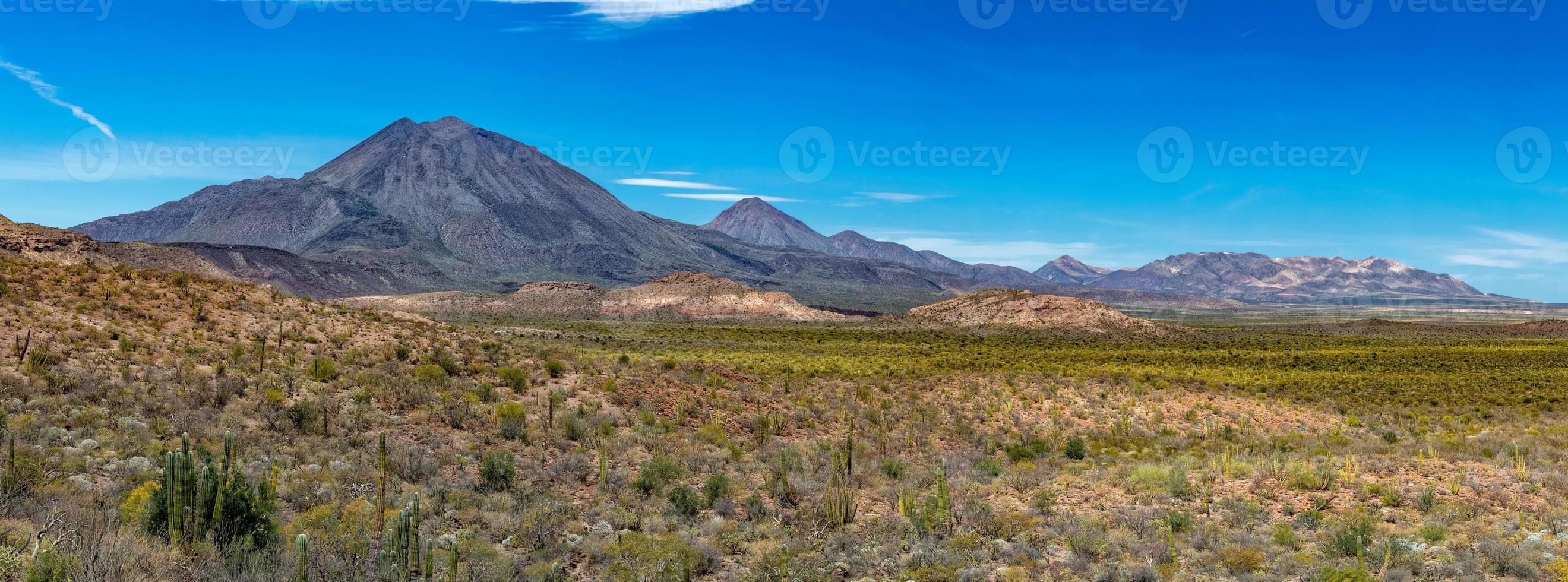 vulkaan las tres maagden baja Californië sur panorama foto