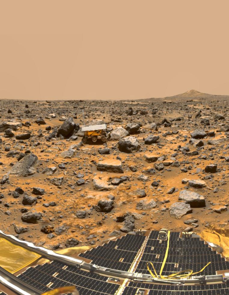 Pathfinder Aan Mars foto