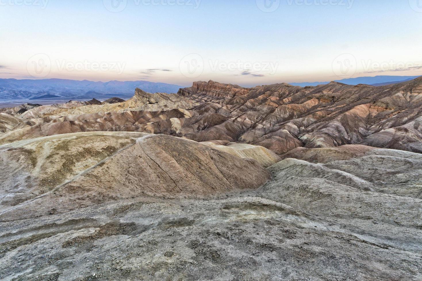 dood vallei zabriskie punt foto