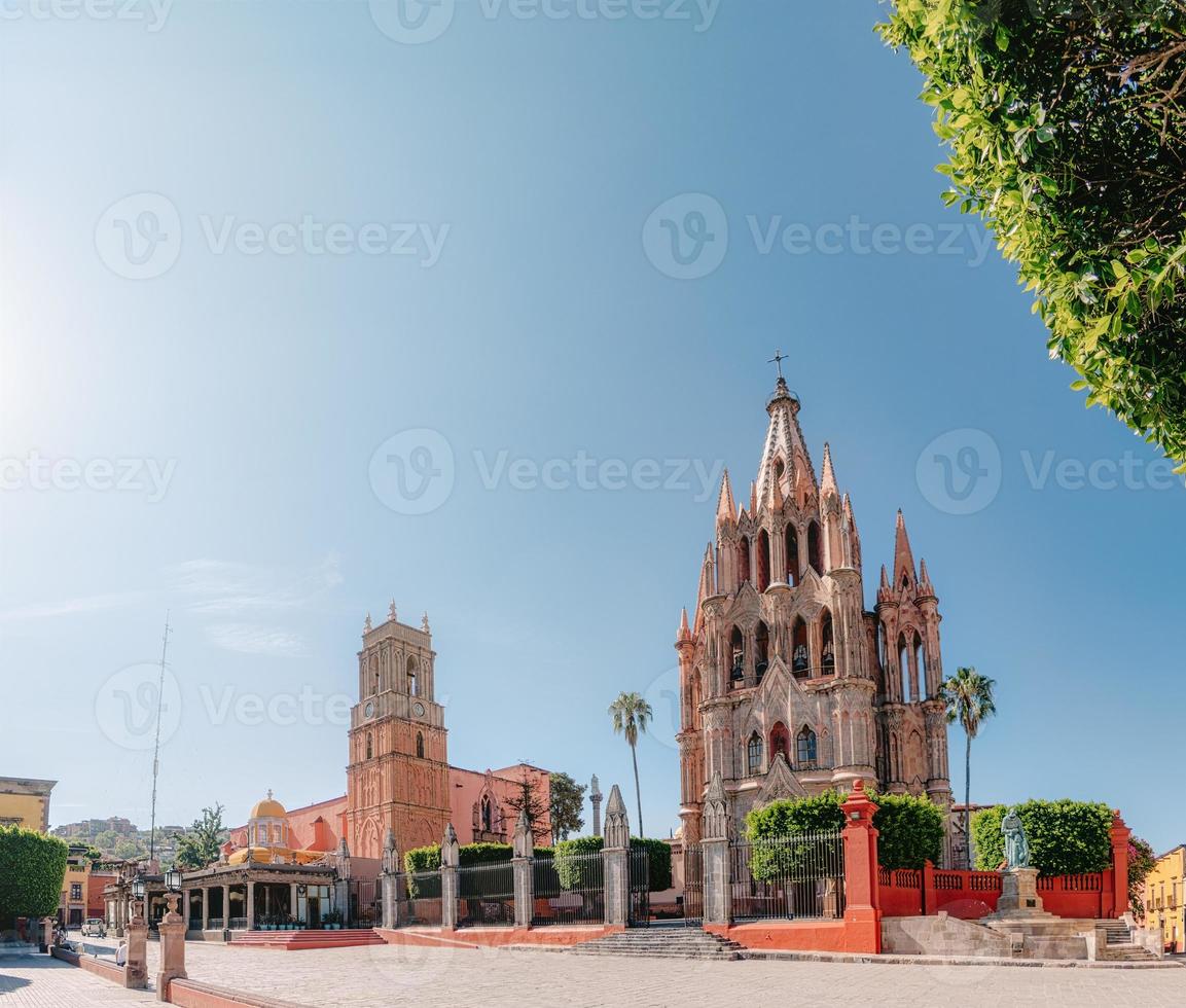 hoofd plein san miguel de allende guanajuato foto