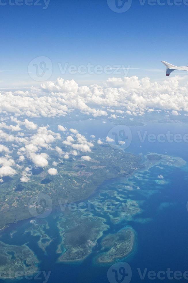 Indonesië sulawesi manado Oppervlakte antenne visie foto