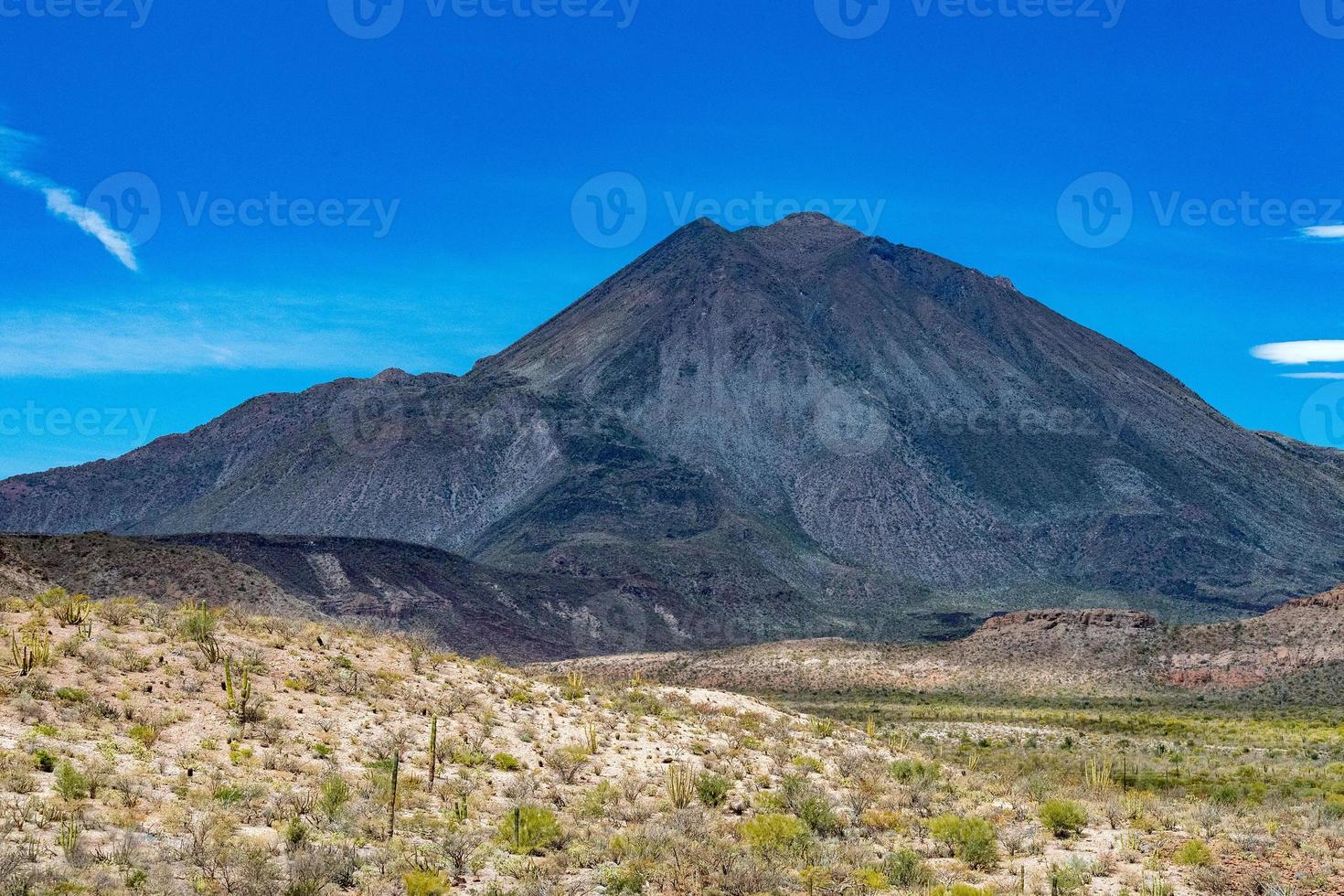 vulkaan las tres maagden baja Californië sur panorama foto