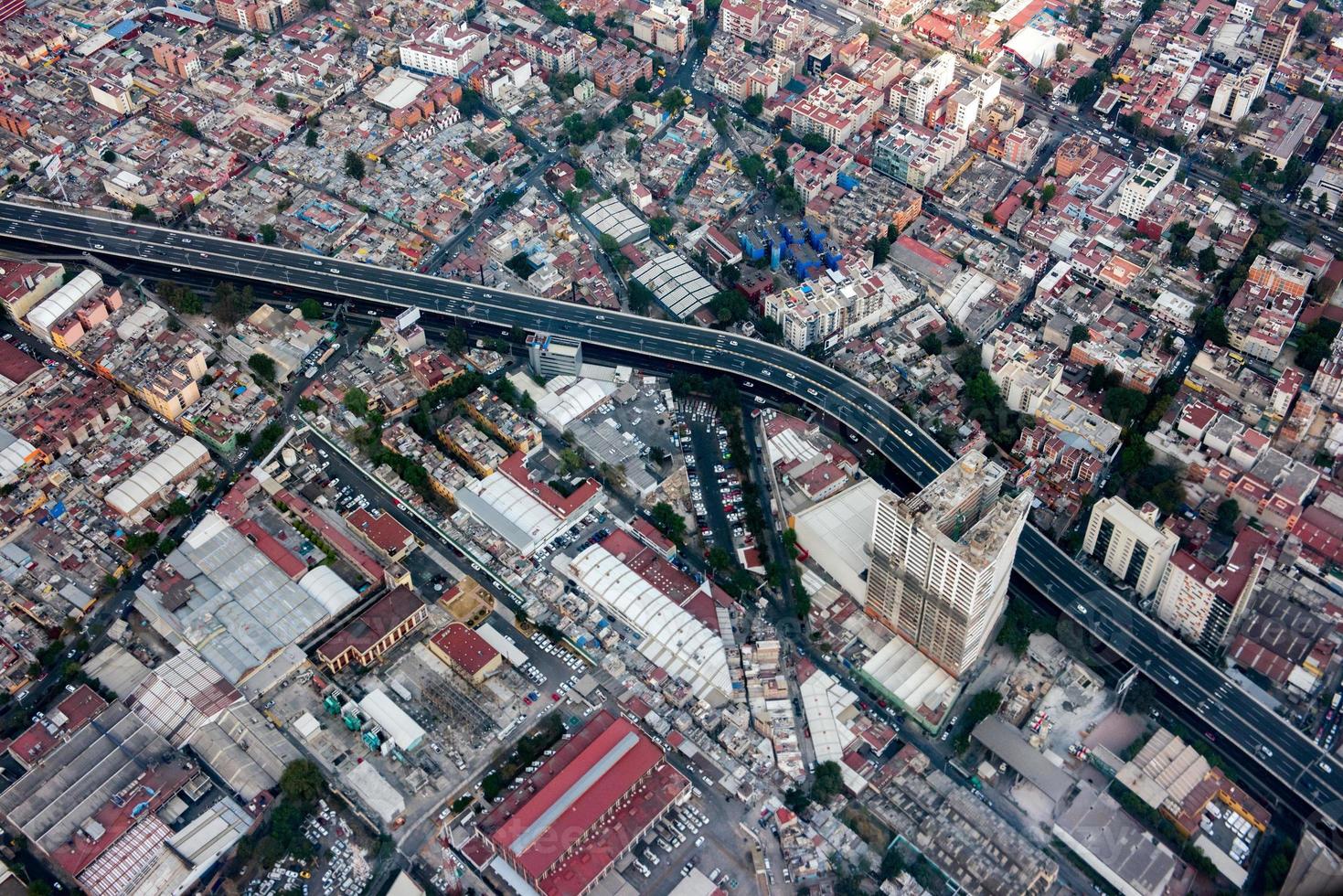 Mexico stad antenne visie stadsgezicht panorama foto