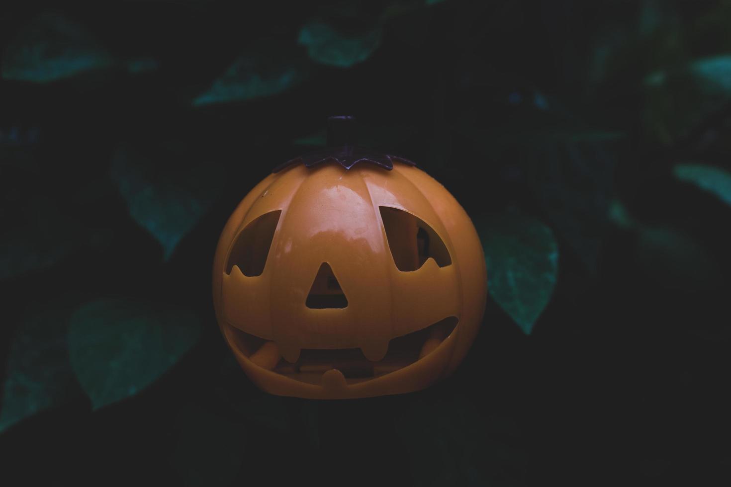 plastic jack-o'-lantern foto