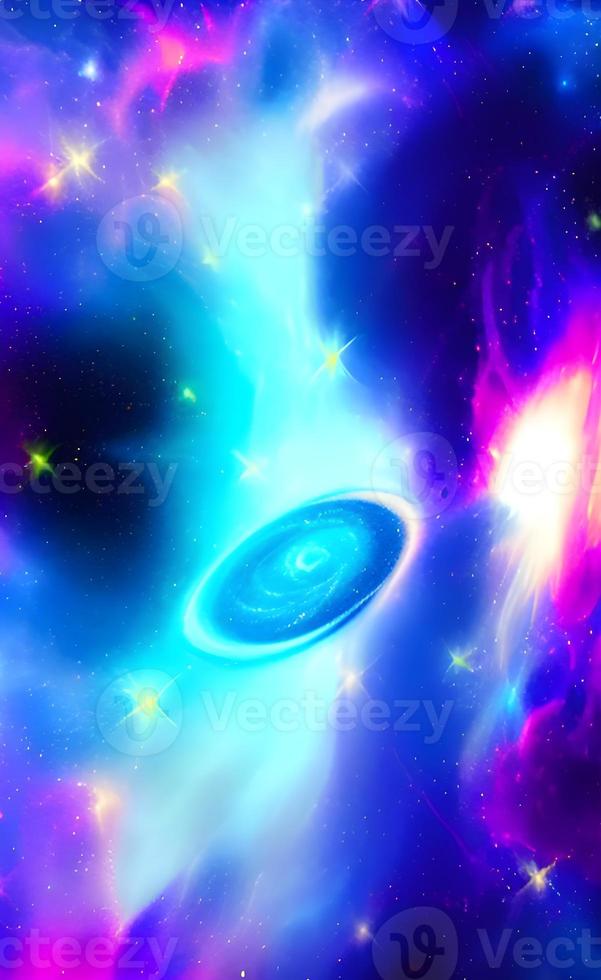 heelal ruimte achtergrond universum magie lucht nevel nacht Purper kosmos. kosmisch heelal behang blauw sterrenhemel kleur ster stof. blauw structuur abstract heelal eindeloos toekomst donker diep licht foto