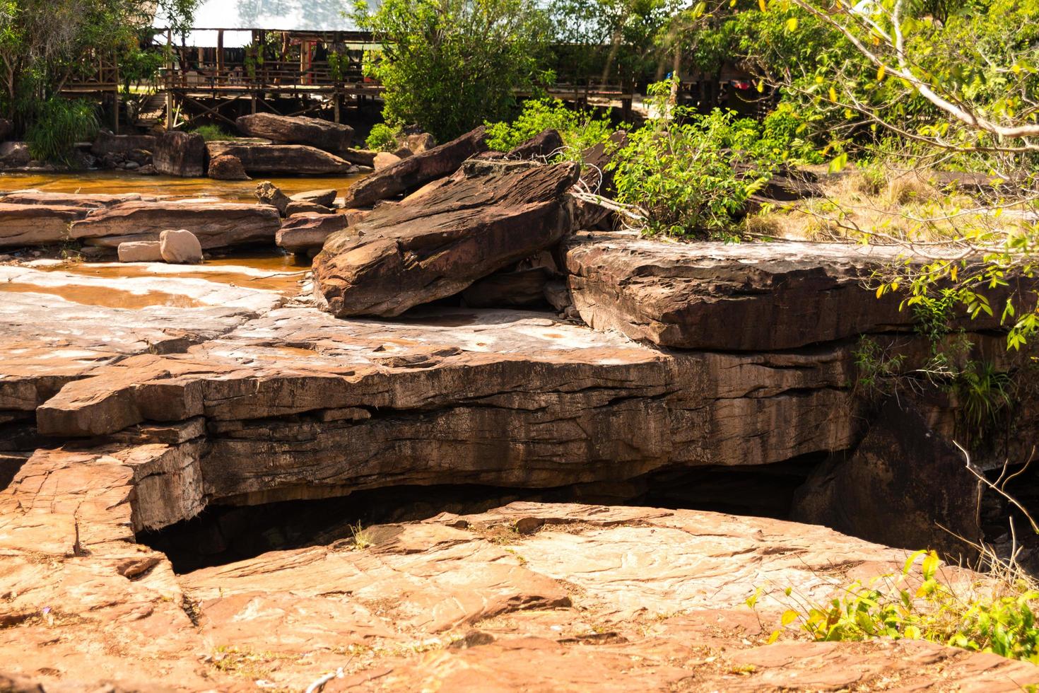 waterval in cambodja foto