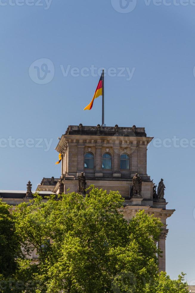 luchtfoto van centraal berlijn foto