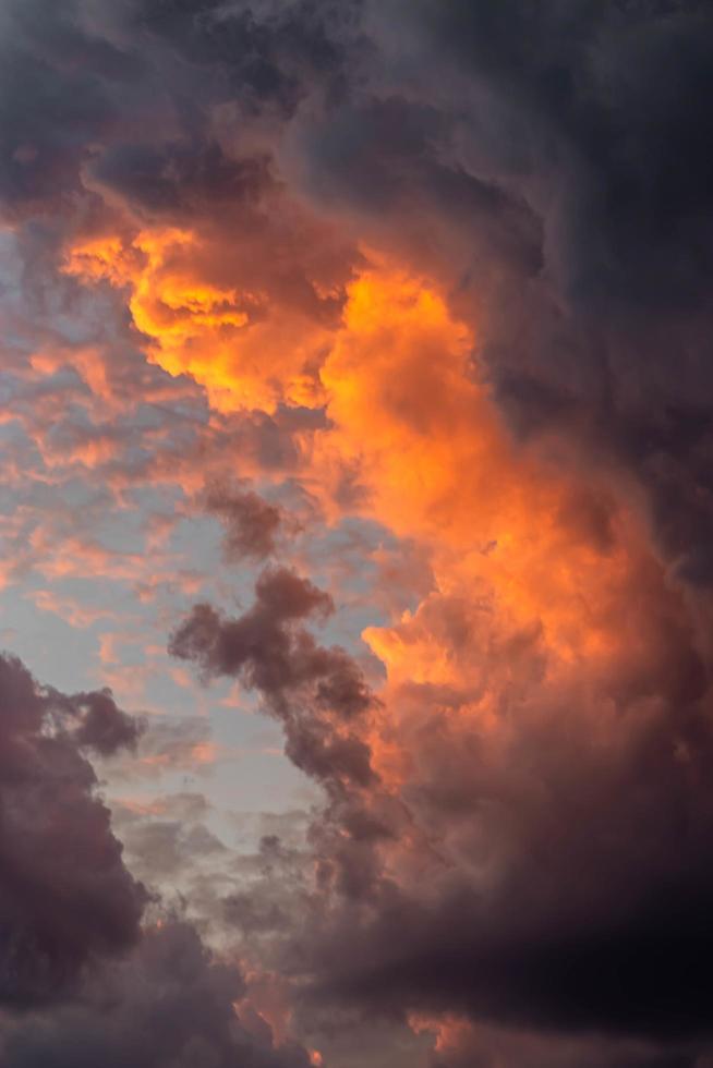 close up van wolken foto