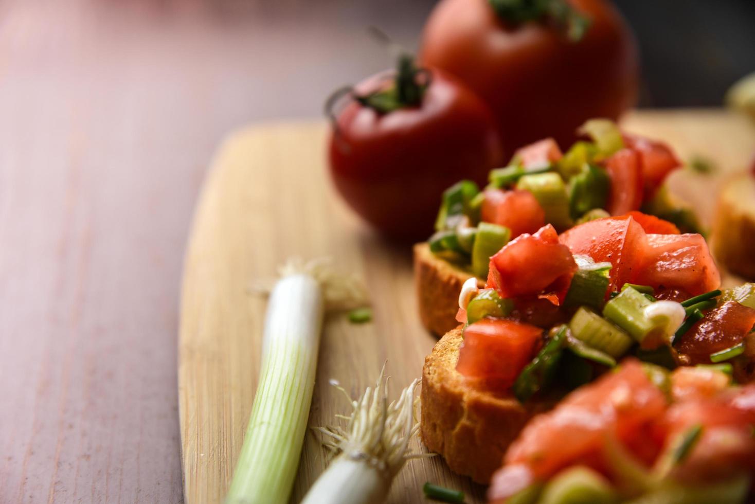 gezond mediterraan eten foto