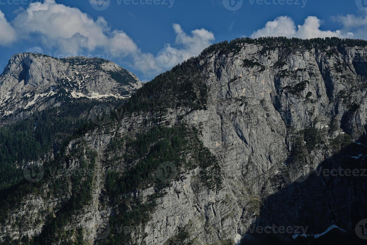 mooi alpine berg landschap. Alpen van hallstatt, Oostenrijk. foto