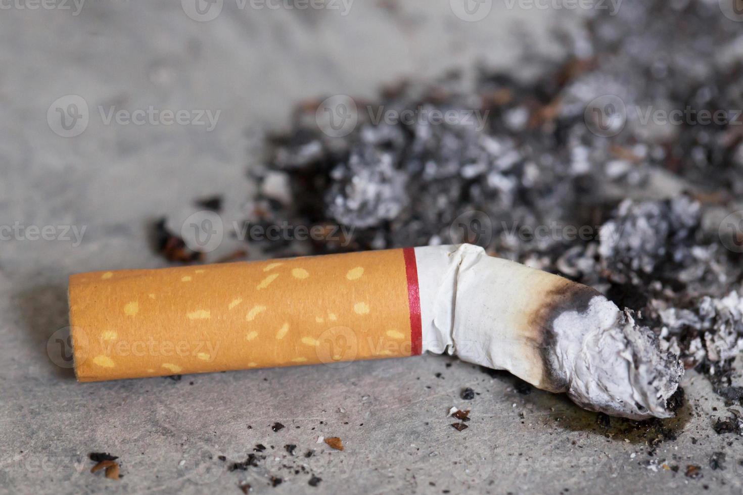 sigaretten, nicotine, zijn levensbedreigend. foto