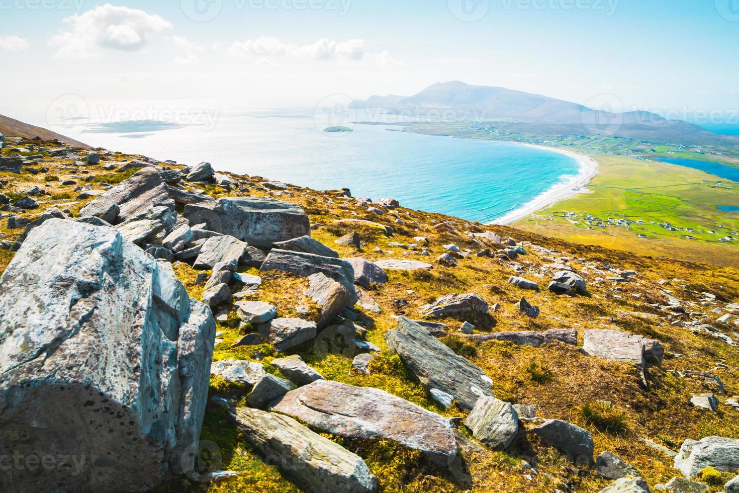 bestemming, Ierse kust en dramatisch landschap foto