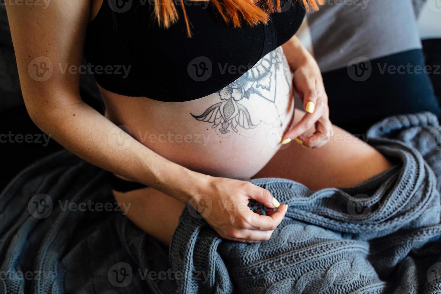 paar zwangerschap portret foto