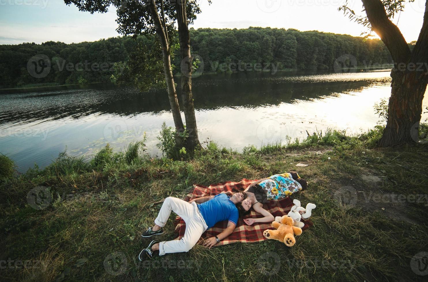 paar zwangerschap portret foto