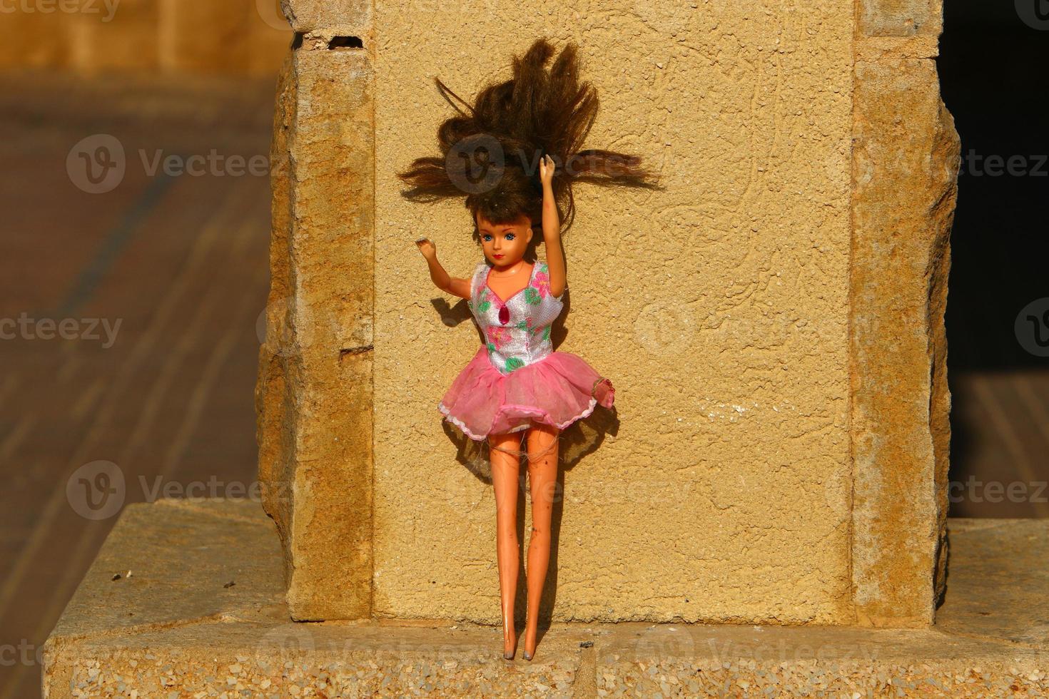 figuren voor spellen en sport- Aan een speelplaats in Israël. foto