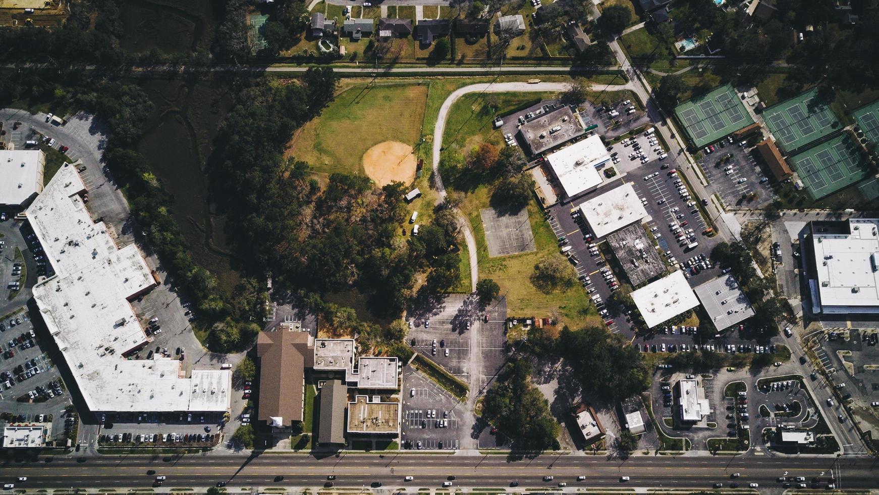 luchtfoto van West Ashley, Charleston foto