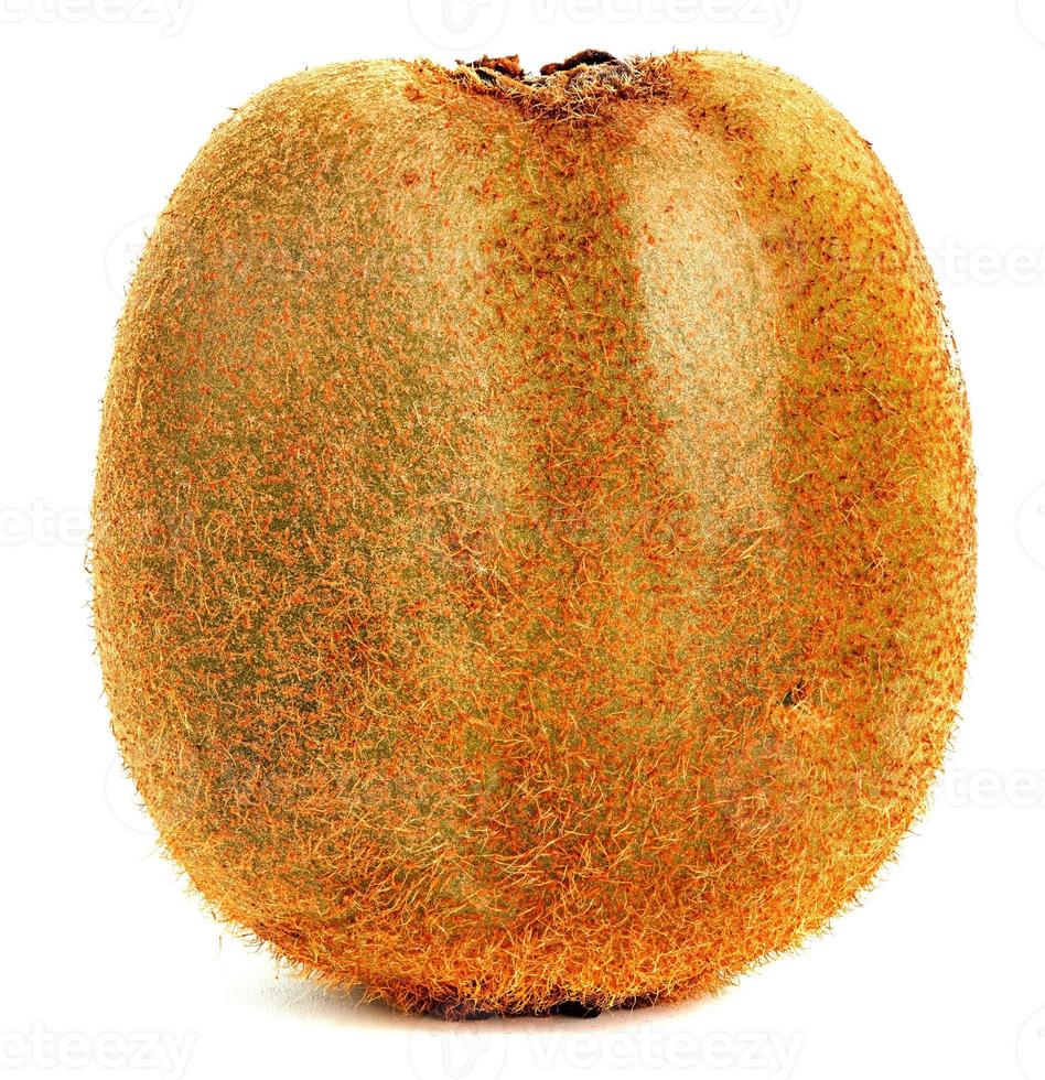een lelijk kiwi mutant fruit geïsoleerd Aan wit achtergrond foto