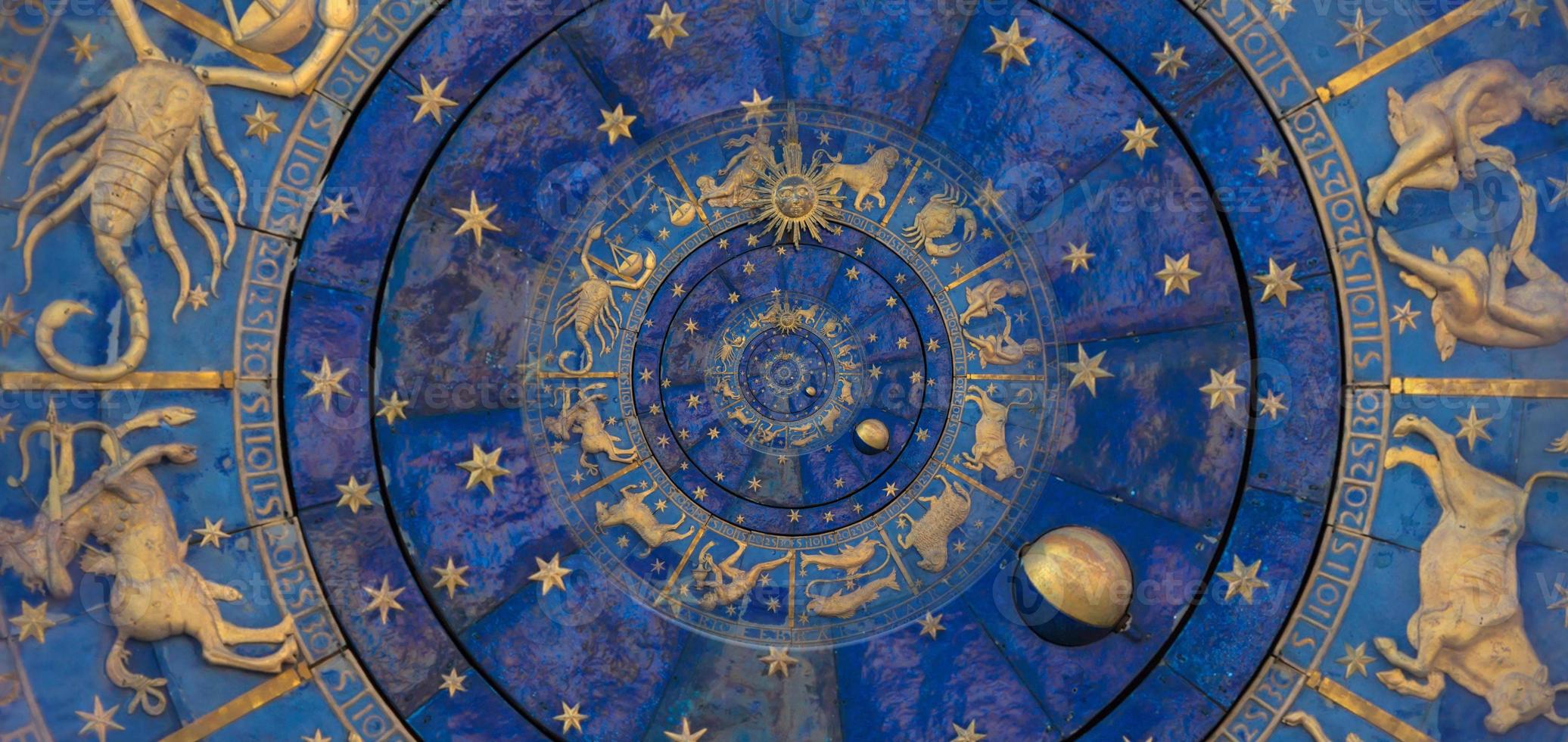 astrologie en alchemie teken achtergrond afbeelding foto