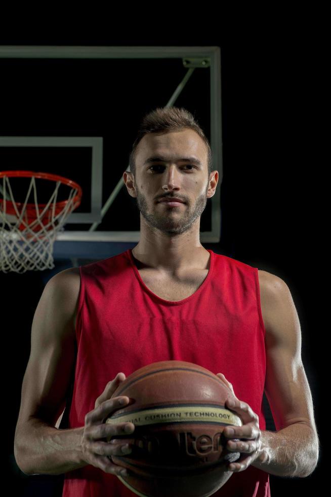 basketbal speler portret foto