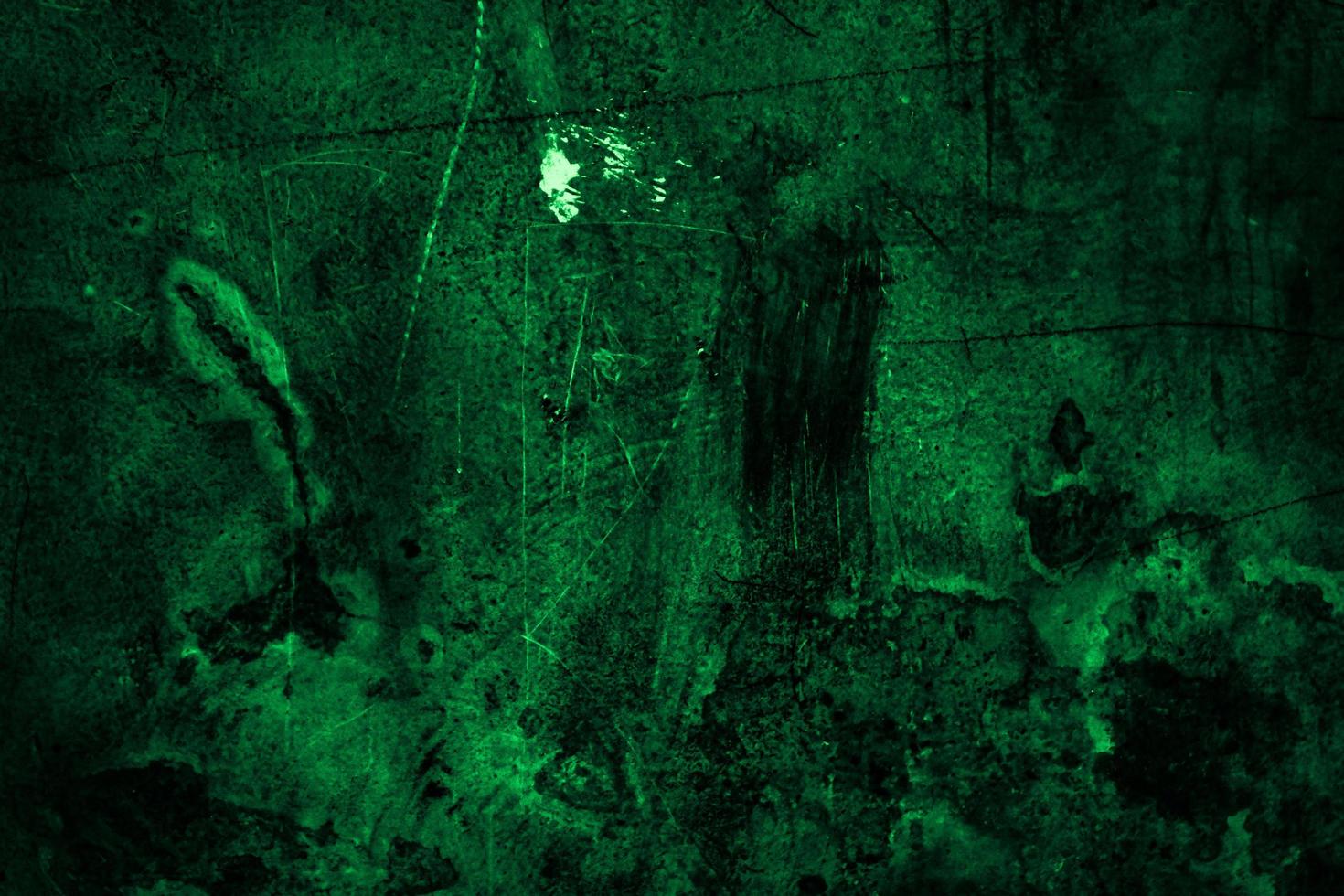 eng donker groen grunge muur beton cement structuur achtergrond foto