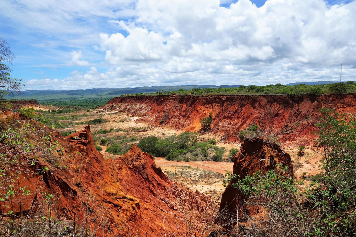 landschap in Madagaskar foto