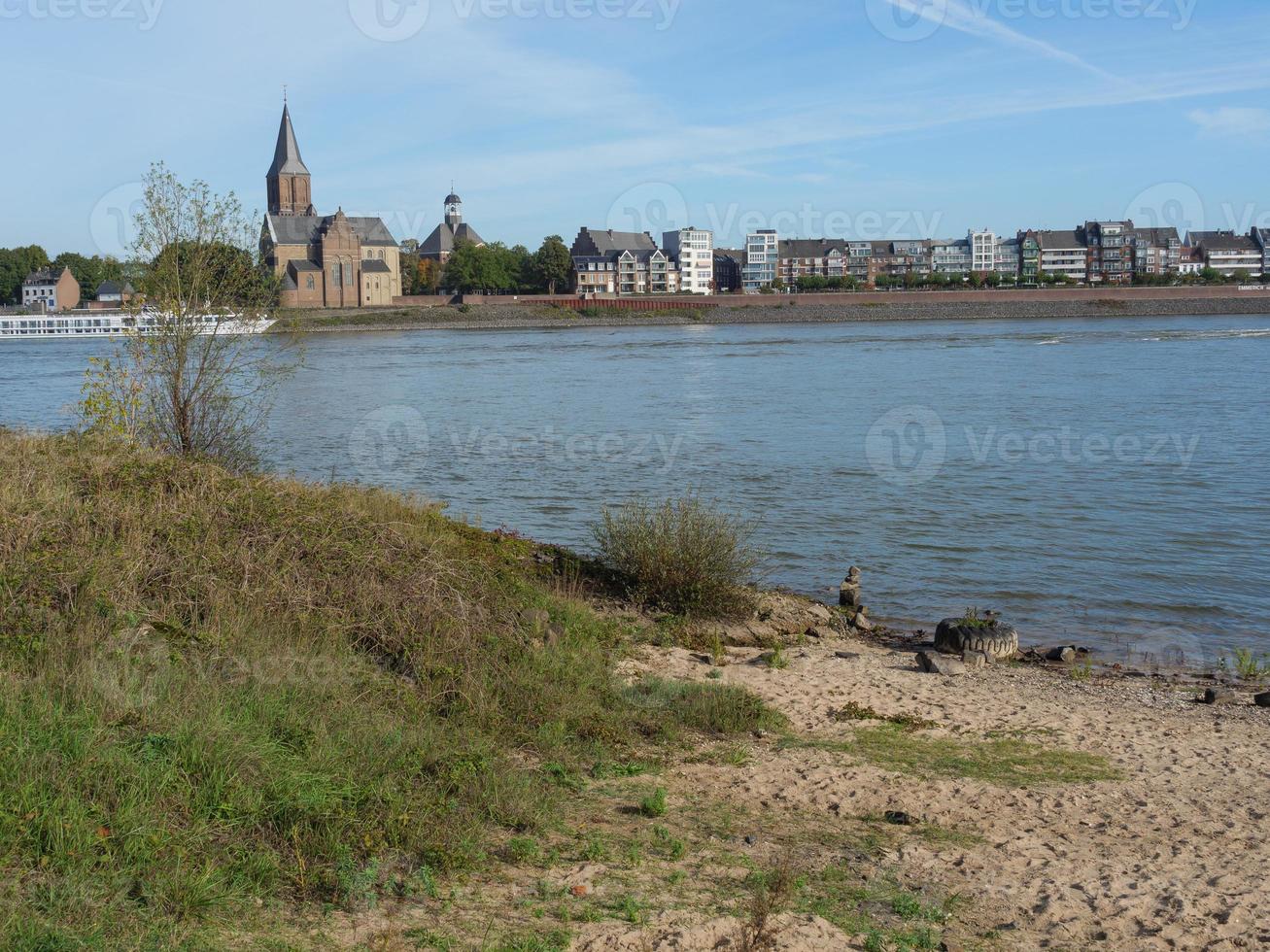 Emmerich Bij de Rijn rivier- in Duitsland foto