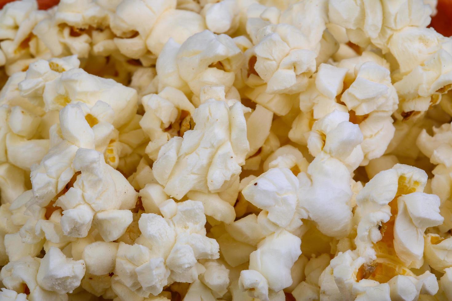 popcorn Aan hout foto