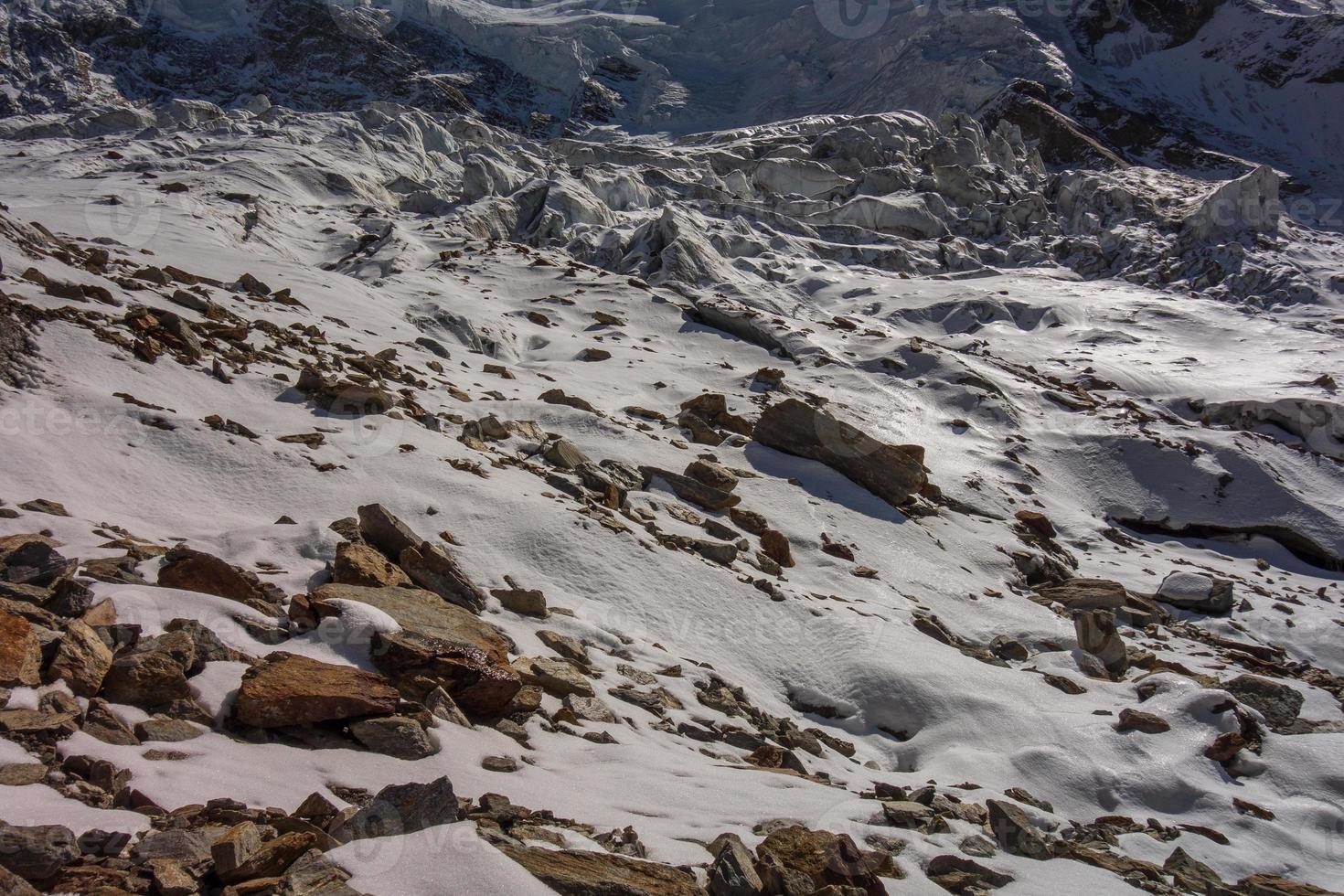 de Alpen in Zwitserland foto