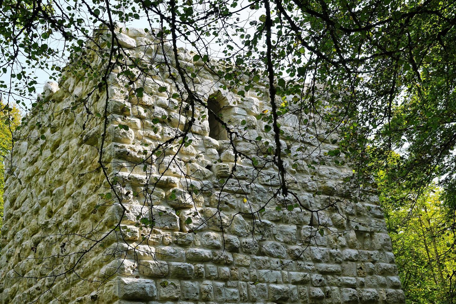 ruïnes van een kasteel foto