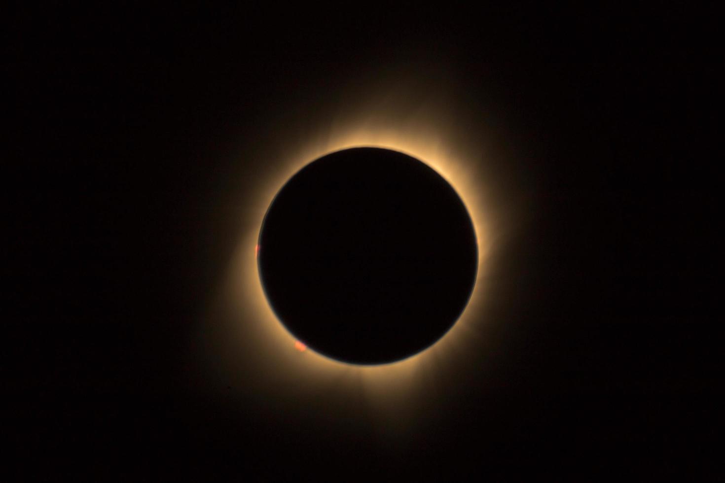 weergave van een eclips foto